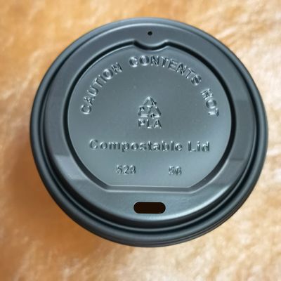 62mm/73mm/80mm/90mm/115mm カラフルなデザイン 生物分解性CPLA紙蓋 コーヒーカップ