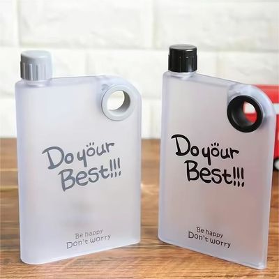 250ml 350ml 500ml PP 耐熱プラスチック 蓋付きのグラスボトル OEM/ODM
