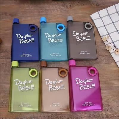 250ml 350ml 500ml PP 耐熱プラスチック 蓋付きのグラスボトル OEM/ODM