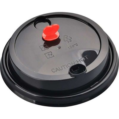 62mm/78mm/90mm/115mm 白/黒のPPプラスチックシッパー蓋 カフェカップの蓋