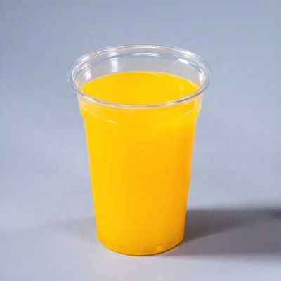工業用飲料 180ml 透明 生物分解性 PLA 汁用プラスチックカップ