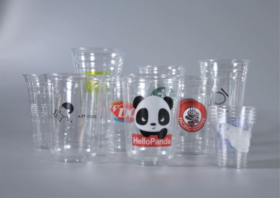 ホテル用 温度 -15-54C 150ml/200ml/350ml/425ml/700ml/16oz クリアなバイオPETカップ