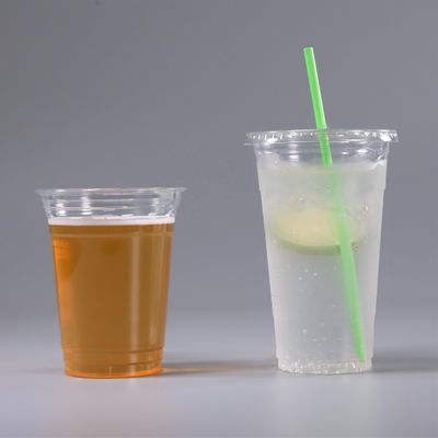 ホテル用 温度 -15-54C 150ml/200ml/350ml/425ml/700ml/16oz クリアなバイオPETカップ